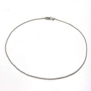 ブルガリ BVLGARI K18WG ネックレスチェーン 750WG ホワイトゴールド 約41cm 仕上げ済 【中古】