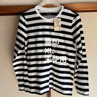 ムジルシリョウヒン(MUJI (無印良品))の無印　ボーダー長袖T(Tシャツ(長袖/七分))