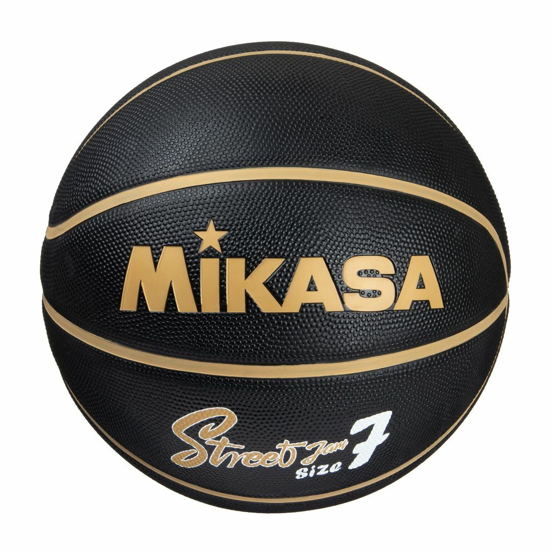 スタイル:単品7号_色:ブラックゴールドミカサMIKASAバスケットボ