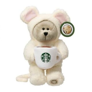 スターバックスコーヒー(Starbucks Coffee)のスターバックス ニューイヤーベアリスタ ねずみ オンラインストア購入品(ぬいぐるみ)