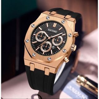 オーデマピゲ(AUDEMARS PIGUET)の【今週末迄の限定価格】高級時計ブラックピンクゴールドオーデマピケ(腕時計(アナログ))