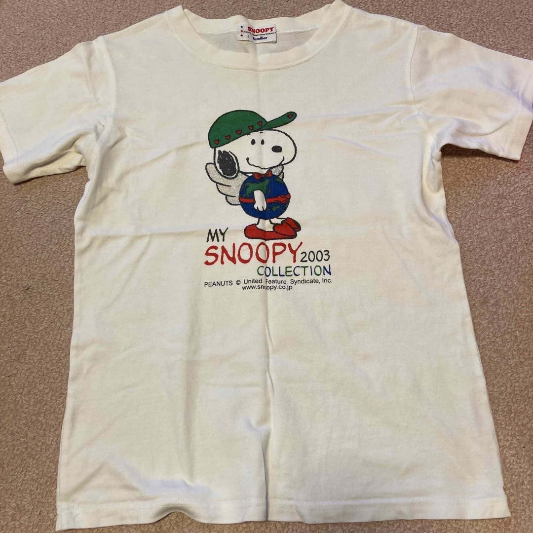 familiar(ファミリア)のSNOOPY キッズ/ベビー/マタニティのキッズ服女の子用(90cm~)(Tシャツ/カットソー)の商品写真