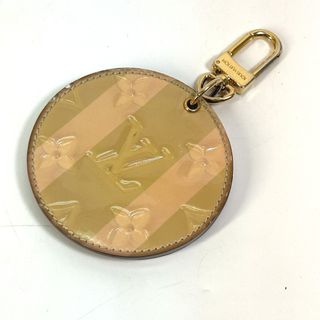 ルイヴィトン(LOUIS VUITTON)のルイヴィトン LOUIS VUITTON スウィートストライプ ミラー M67388 モノグラムヴェルニ バッグチャーム キーホルダー モノグラムヴェルニ ベージュ(キーホルダー)