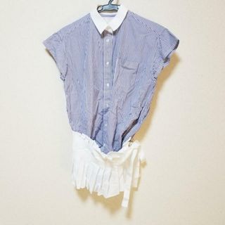 sacai - サカイ 半袖シャツブラウス サイズ2 M美品 の通販 by ブラン