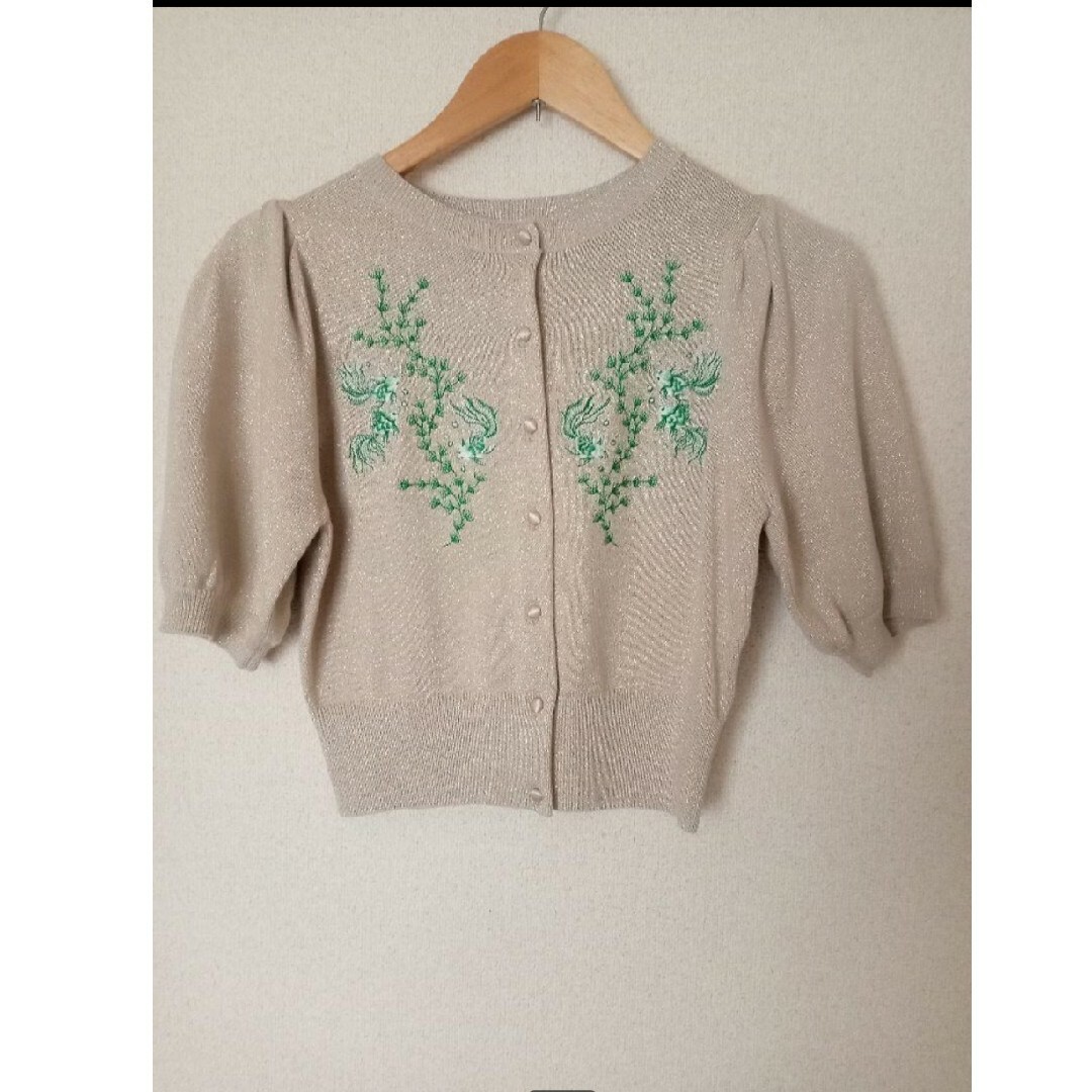 Lily Brown - LILY BROWN×KEITA MARUYAMA 金魚刺繍カーディガンの通販