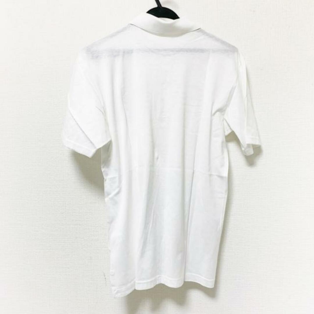 Dunhill(ダンヒル)のダンヒル 半袖ポロシャツ サイズ38 M - 白 メンズのトップス(ポロシャツ)の商品写真