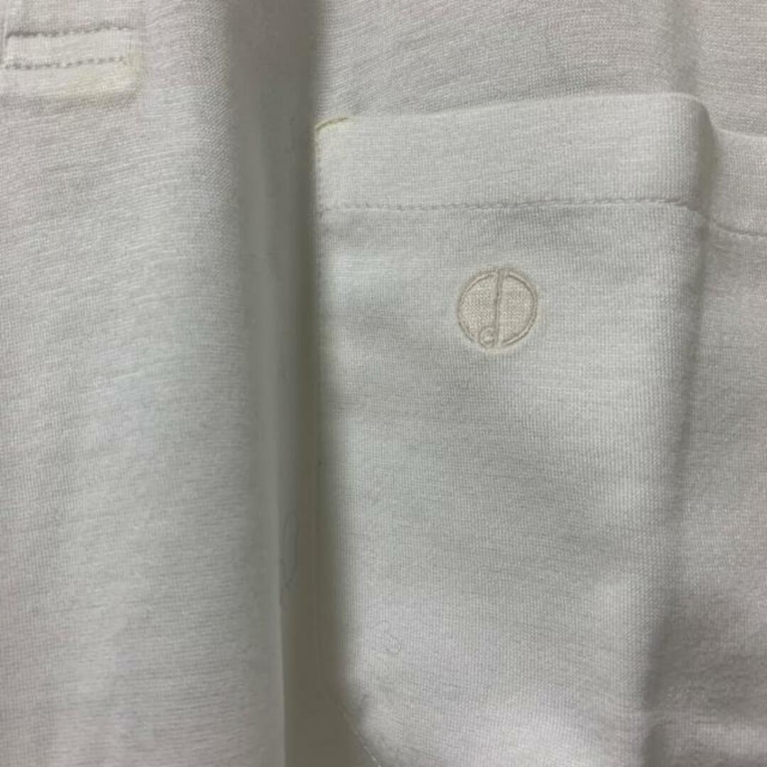 Dunhill(ダンヒル)のダンヒル 半袖ポロシャツ サイズ38 M - 白 メンズのトップス(ポロシャツ)の商品写真