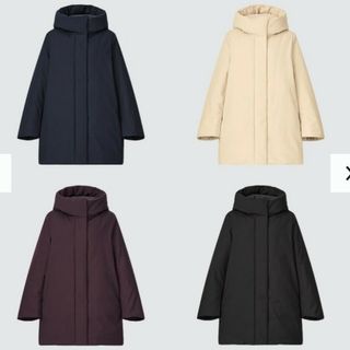 ユニクロ(UNIQLO)のハイブリッドショートダウンコート(ダウンコート)