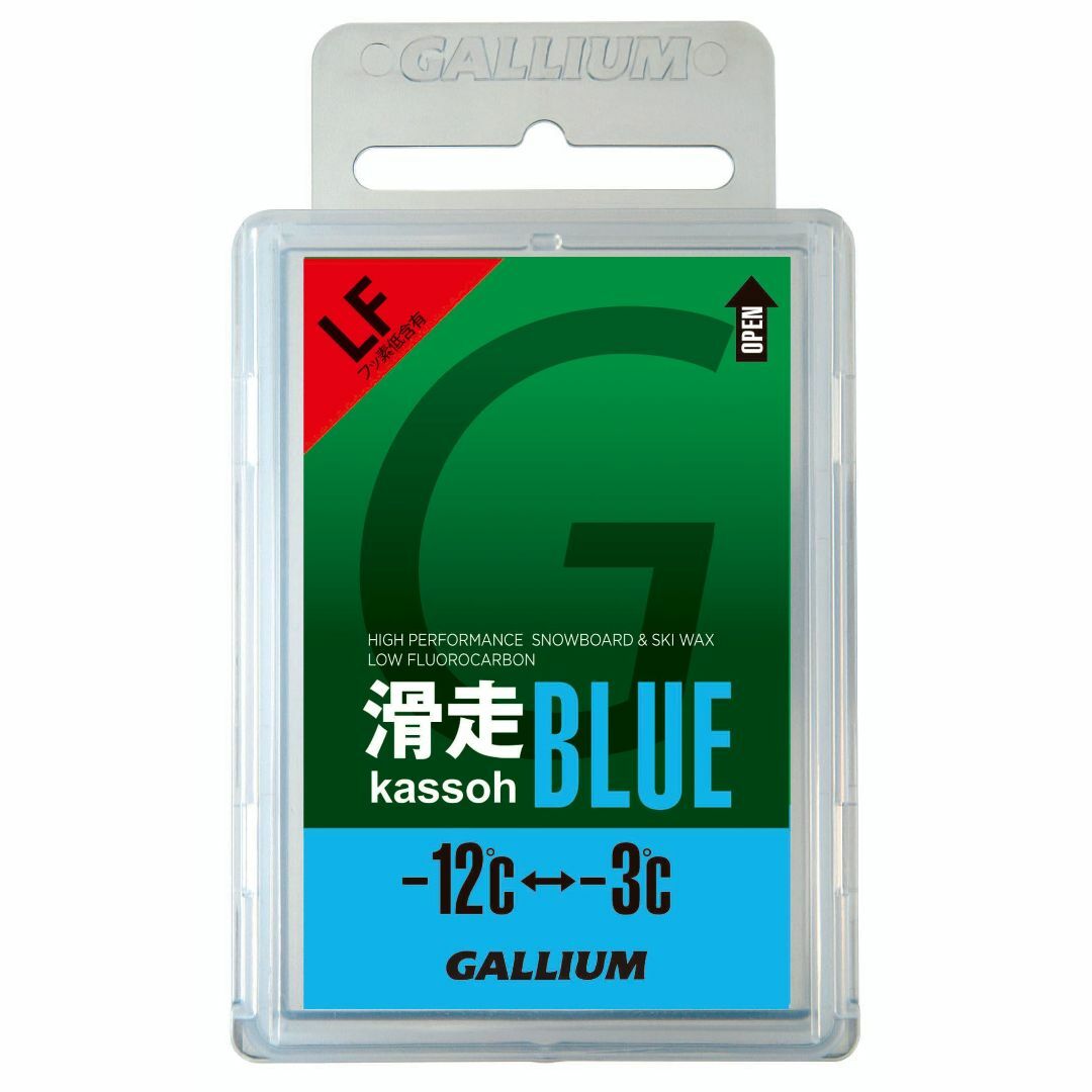 GALLIUM(ガリウム) 滑走BLUE(50g) SW2124 SW2124 スポーツ/アウトドアのスノーボード(その他)の商品写真