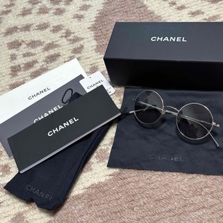 シャネル(CHANEL)の未使用品 CHANEL ラウンド サングラス 4257T  C124/87(サングラス/メガネ)