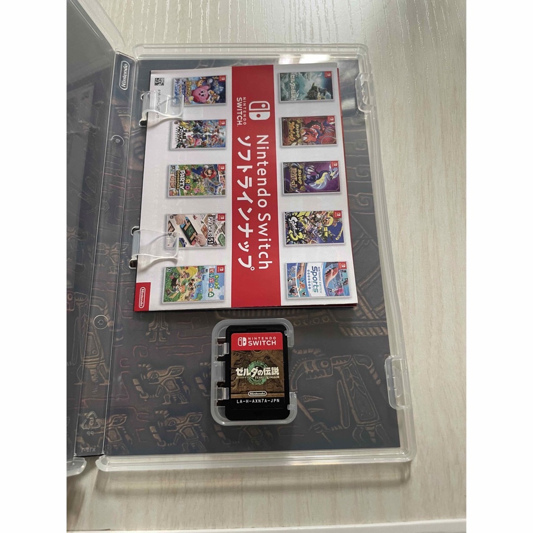 Nintendo Switch(ニンテンドースイッチ)のゼルダの伝説ティアーズオブザキングダム　Nintendo Switch エンタメ/ホビーのゲームソフト/ゲーム機本体(家庭用ゲームソフト)の商品写真