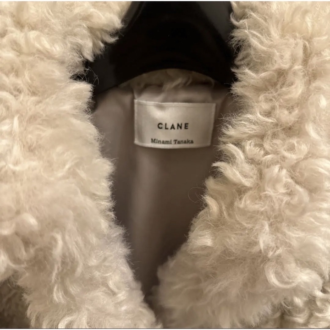 CLANE - 田中みな実コラボ クラネ CLANE カールファーショートコート 0
