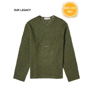 23AW OUR LEGACY DOUBLE LOCK U NECK(ニット/セーター)