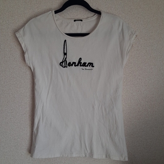 デンハム(DENHAM)のデンハム　フレンチスリーブ　刺繍　Tシャツ(Tシャツ(半袖/袖なし))