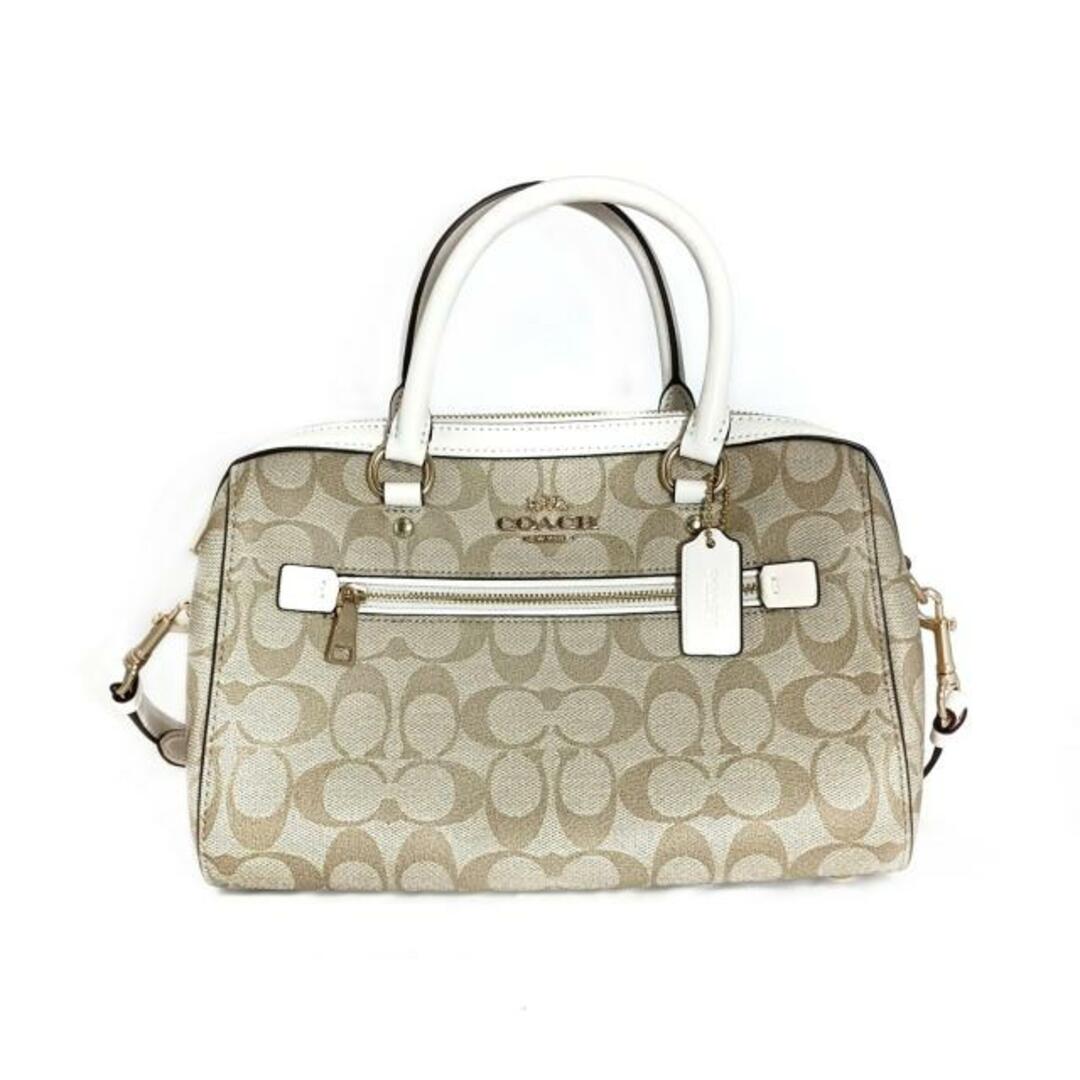 COACH - コーチ ハンドバッグ美品 シグネチャー柄の通販 by ブラン