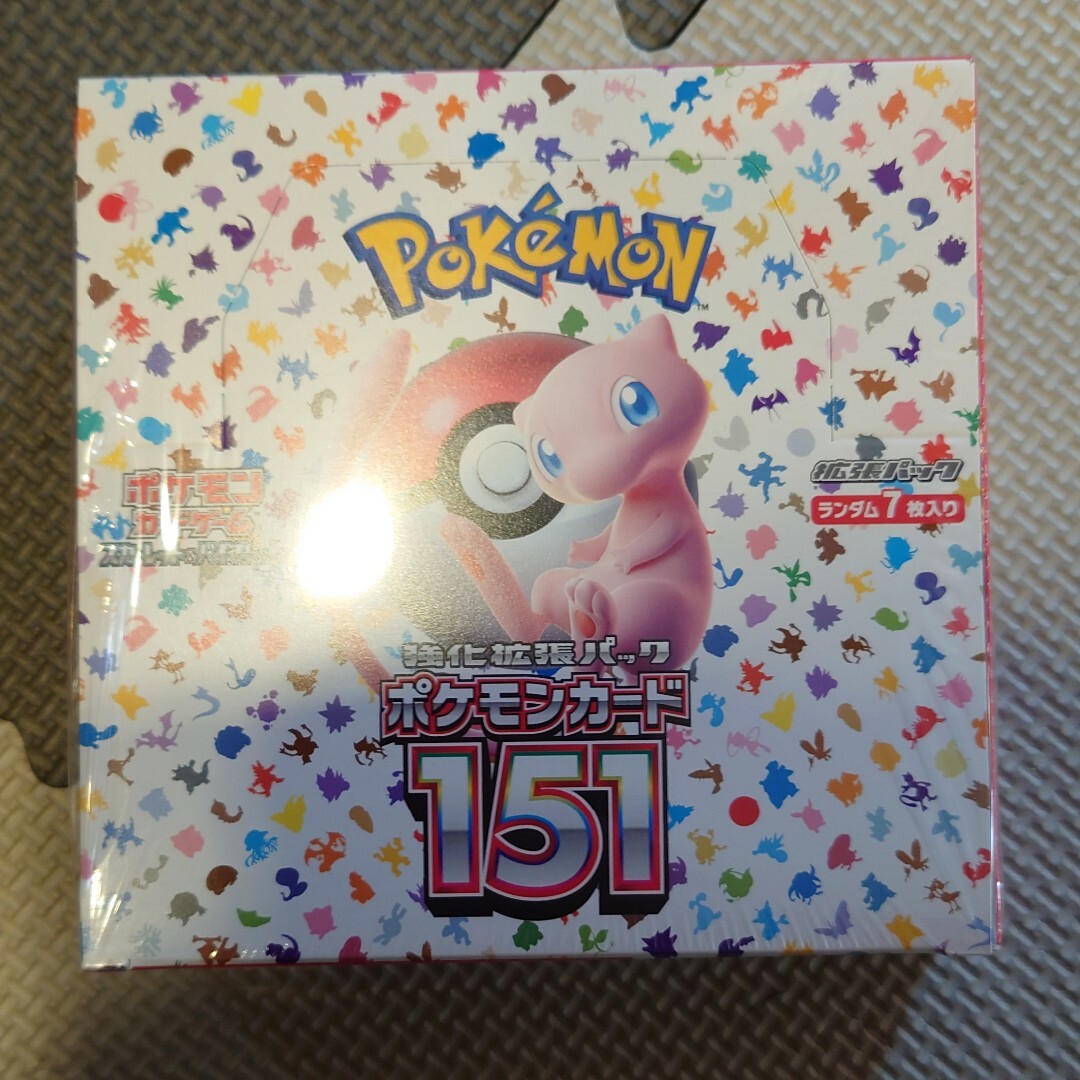 新品未開封　ポケモンカード151ボックス