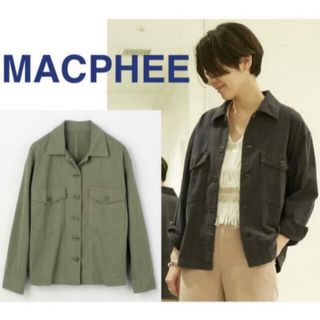 未使用トゥモローランドmacpheeマカフィーコットンミリタリージャケットカーキ