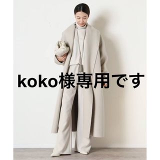 BORDERS at BALCONY - 新品タグ付 38 borders フリルコートの通販