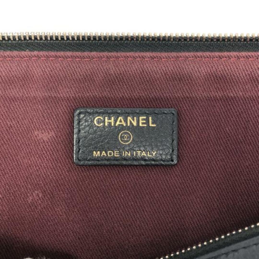 CHANEL - シャネル クラッチバッグ - 黒 レザーの通販 by ブランディア