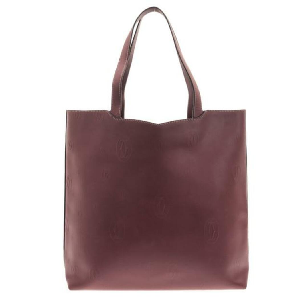Cartier - カルティエ トートバッグ ボルドー レザーの通販 by ブラン