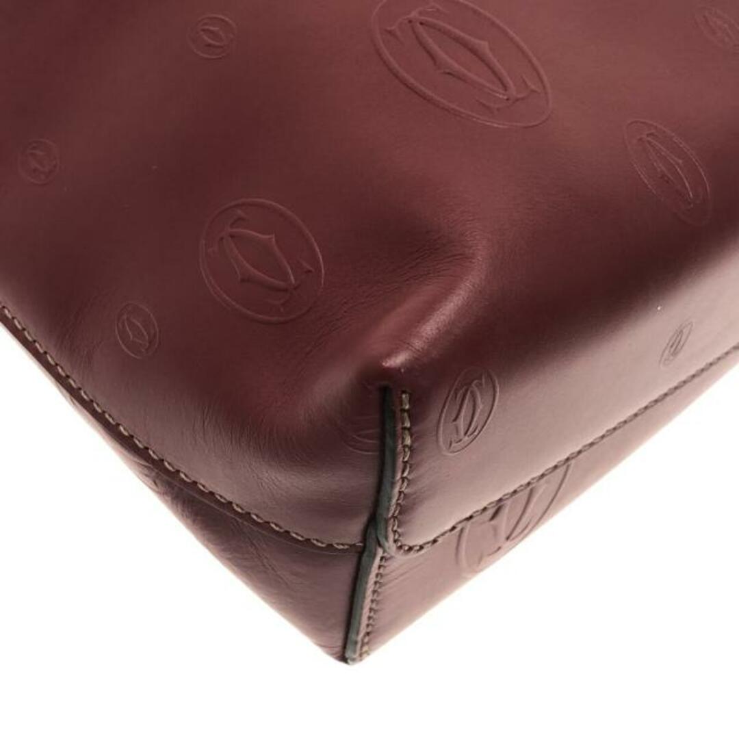 Cartier - カルティエ トートバッグ ボルドー レザーの通販 by ブラン