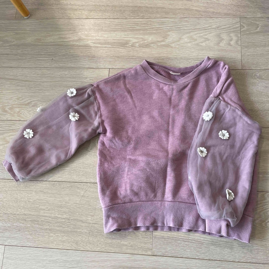 petit main(プティマイン)のpetit mainトレーナー キッズ/ベビー/マタニティのキッズ服女の子用(90cm~)(Tシャツ/カットソー)の商品写真