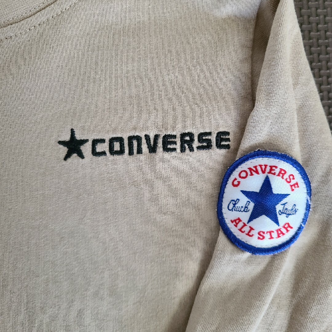 CONVERSE(コンバース)のコンバース キッズ・ベビー ロンティ ロンＴ 2枚セット サイズ90 キッズ/ベビー/マタニティのキッズ服男の子用(90cm~)(Tシャツ/カットソー)の商品写真