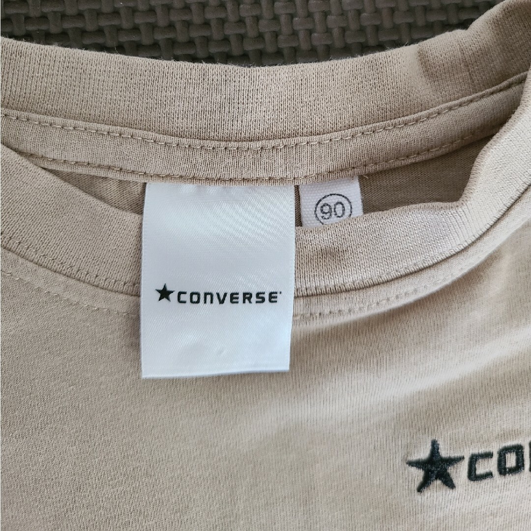 CONVERSE(コンバース)のコンバース キッズ・ベビー ロンティ ロンＴ 2枚セット サイズ90 キッズ/ベビー/マタニティのキッズ服男の子用(90cm~)(Tシャツ/カットソー)の商品写真