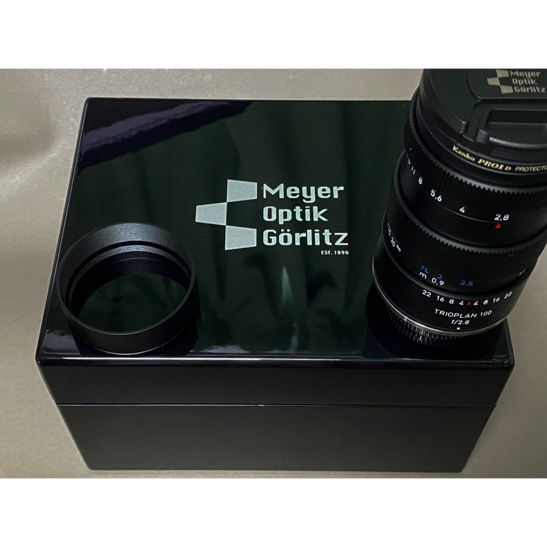 Meyer Optik Gorlitz Trioplan 100mm II 中古 スマホ/家電/カメラのカメラ(レンズ(単焦点))の商品写真