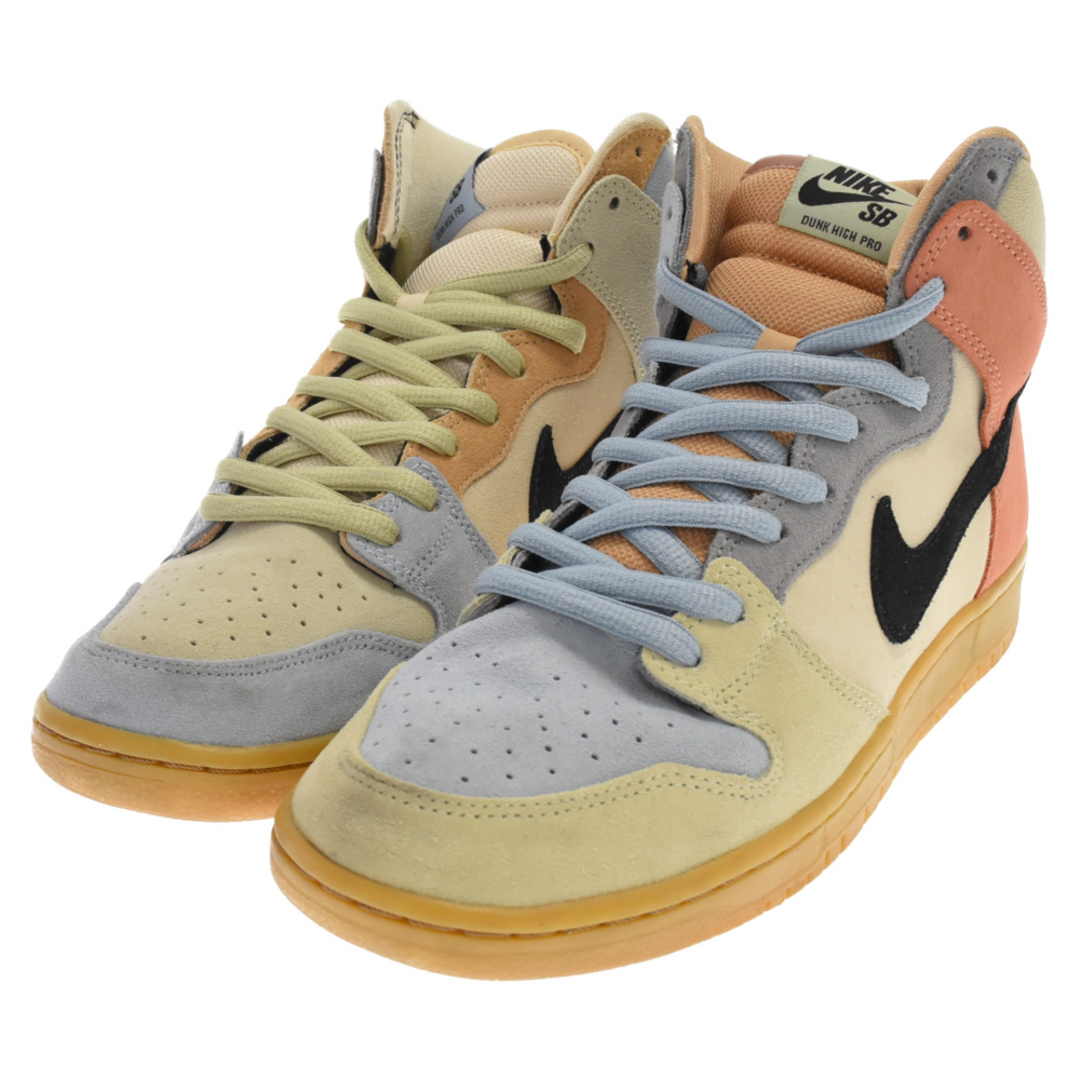 NIKE(ナイキ)のNIKE SB ナイキエスビー DUNK HIGH PRO EASTER ダンク ハイ プロ イースター スエードハイカットスニーカー ベージュ US11 CN8345-001 メンズの靴/シューズ(スニーカー)の商品写真