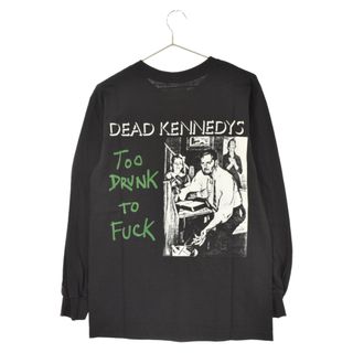 ワコマリア(WACKO MARIA)のWACKO MARIA ワコマリア 23AW DEAD KENNEDYS LONG SLEEVE T-SHIRT デッドケネディーズ ロングスリーブTシャツ ブラック 長袖Tシャツ(Tシャツ/カットソー(七分/長袖))