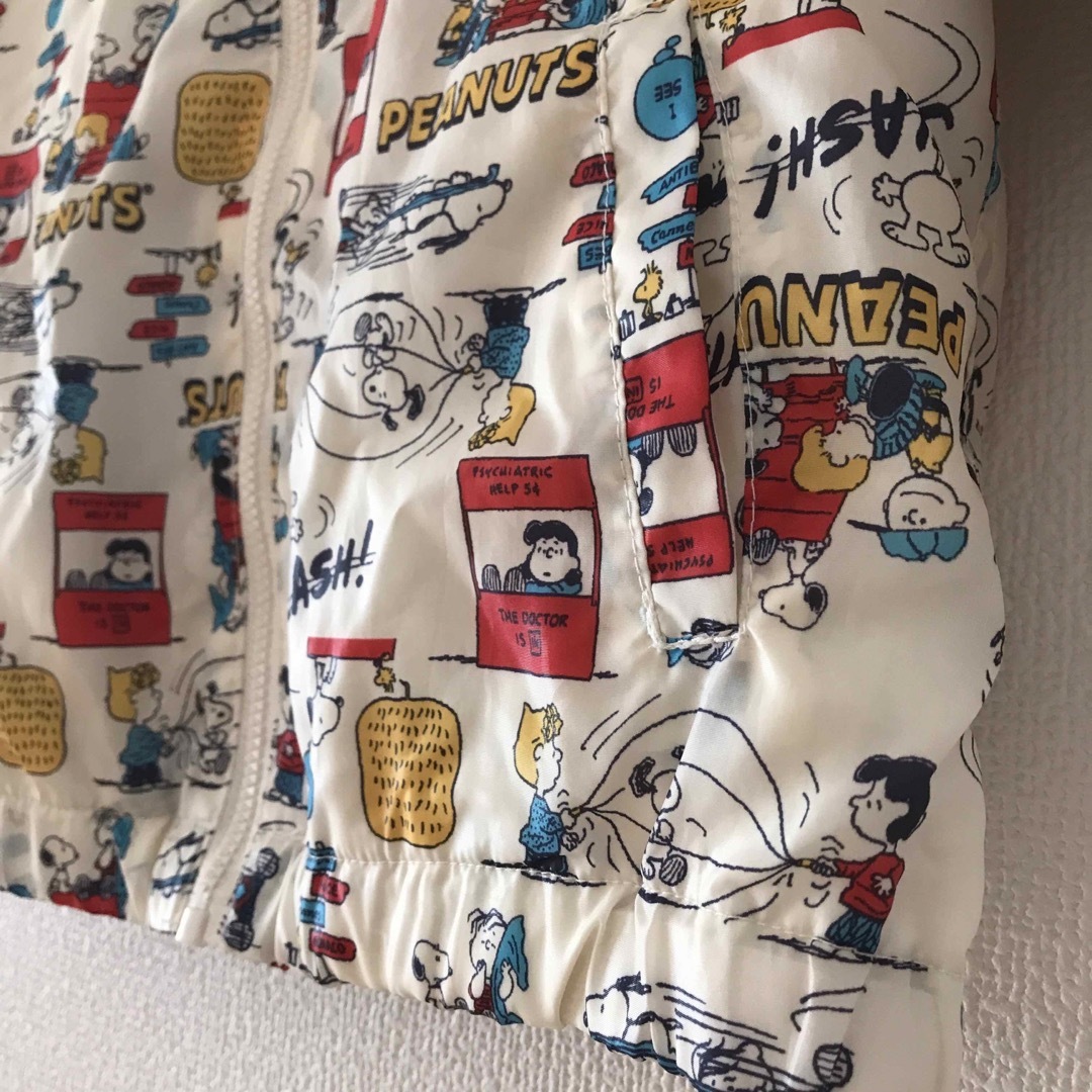 SNOOPY(スヌーピー)のキッズ　ディズニー　SNOOPY スヌーピー　95 アウター ジャンパー キッズ/ベビー/マタニティのキッズ服男の子用(90cm~)(ジャケット/上着)の商品写真