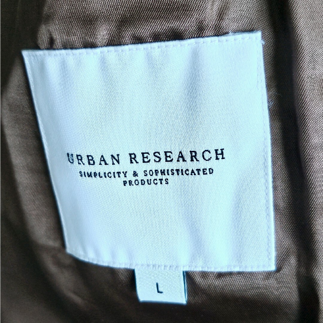 URBAN RESEARCH(アーバンリサーチ)のアーバンリサーチ/ウールカシミアチェスターコート メンズのジャケット/アウター(チェスターコート)の商品写真