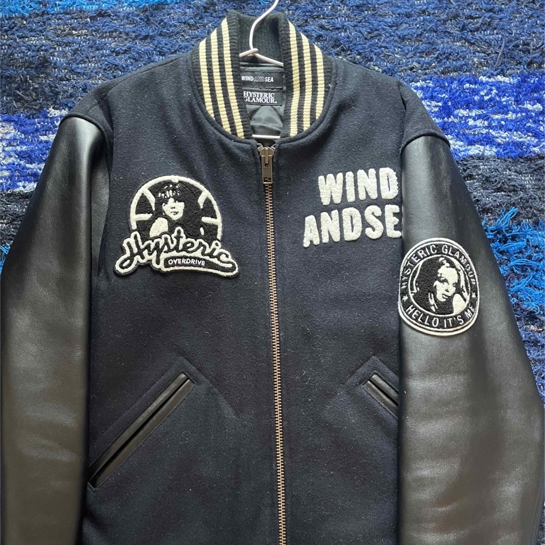 WIND AND SEA - 最安値WIND AND SEA x HYSTERIC GLAMOUR スタジャンの