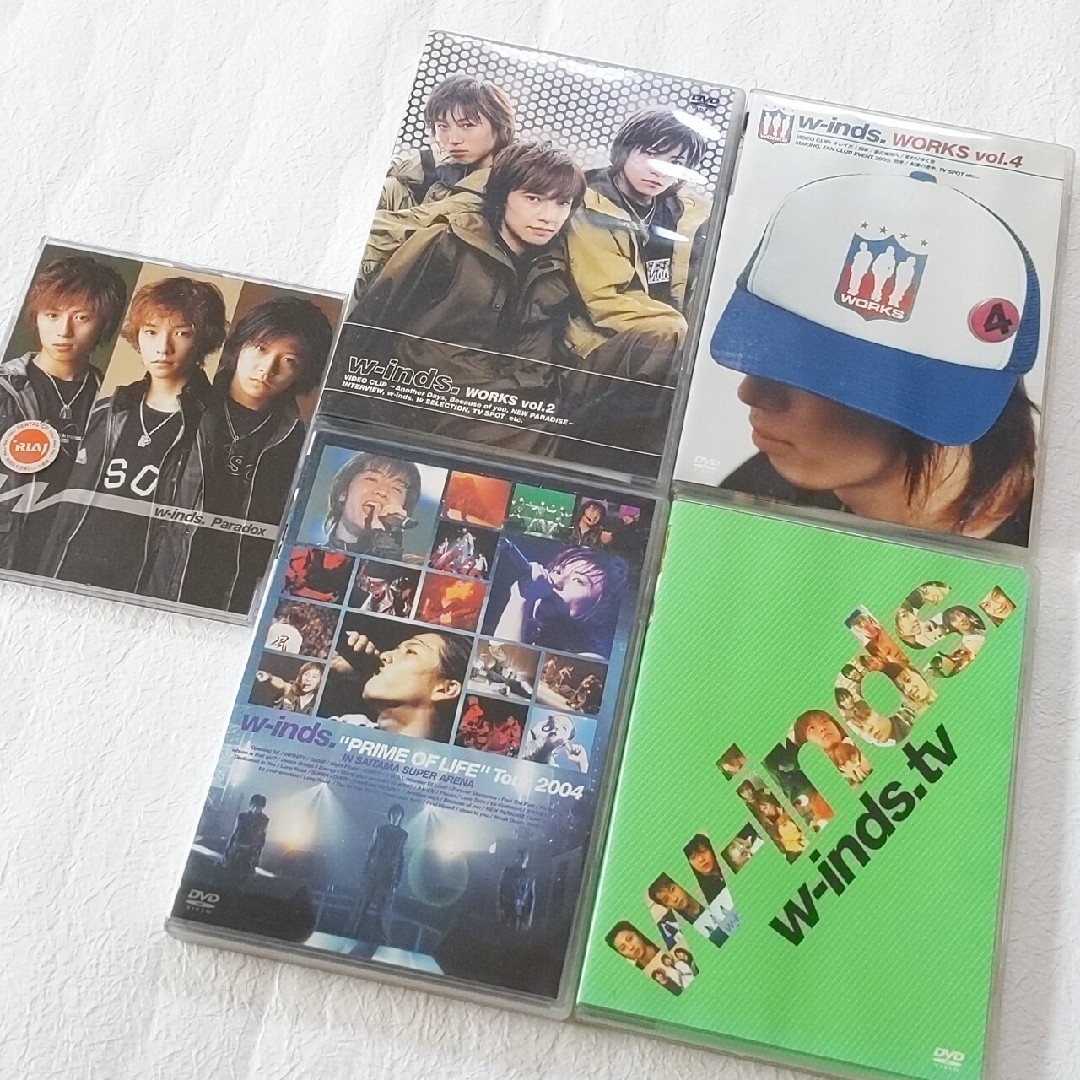 w-inds　DVD　おすすめ4枚セット　プラスparadox