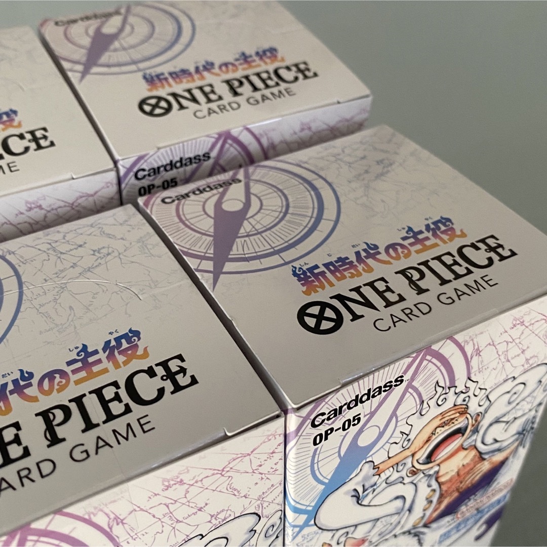 ONE PIECE - ワンピースカードゲーム 新時代の主役 未開封テープ付き