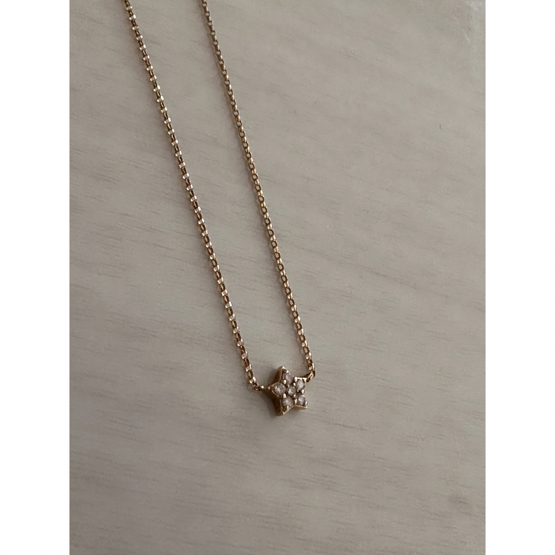JEWELRY TSUTSUMI - K18 イエローゴールドダイヤモンドネックレスの