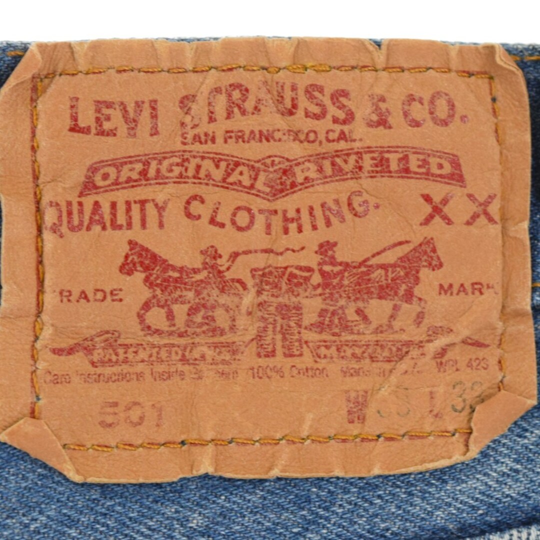 Levi's リーバイス 501 テーパード デニムパンツ ボトムス インディゴ ブルー