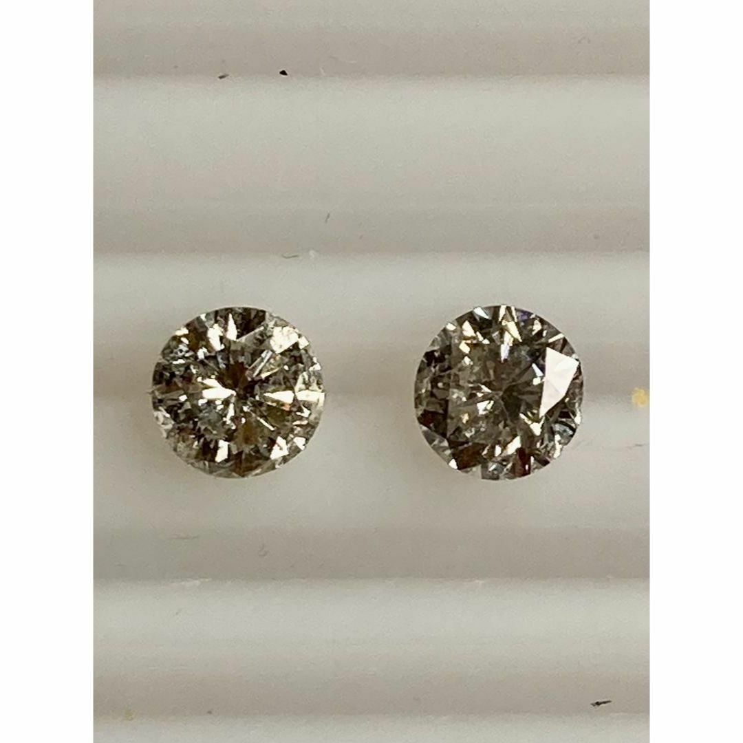 計0.1ct0.05ct×2 天然 ダイヤモンド Pt900 18金 ピアス プ