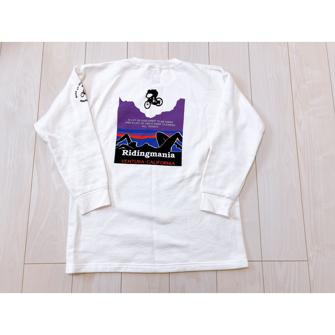 【レア】パタゴニア Patagonia 90s ホワイトスウェット