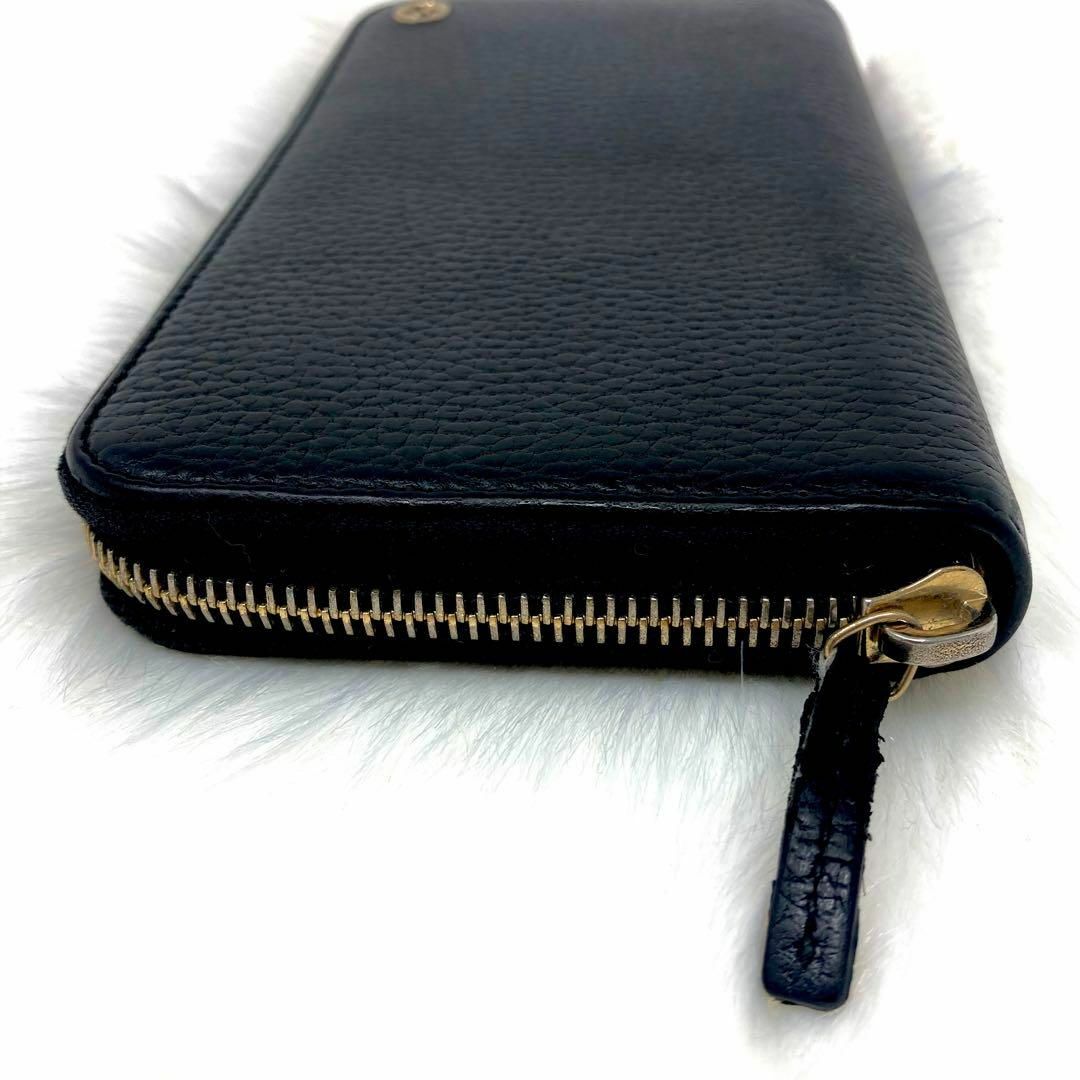 Gucci - 【極美品】グッチ 長財布 インターロッキング gg 金具 レザー