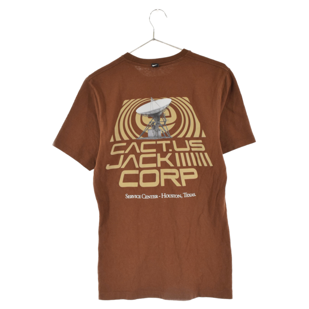 NIKE ナイキ ×Travis Scott Cactus Jack NRG BH Corp T-Shirt DM1285-259 トラヴィススコット カクタスジャック 半袖Tシャツ ブラウン