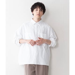 ユニット(UNIIT)のMサイズ　ワッシャー加工　ルーズフィット　ビッグシルエット　シャツジャケット(シャツ)