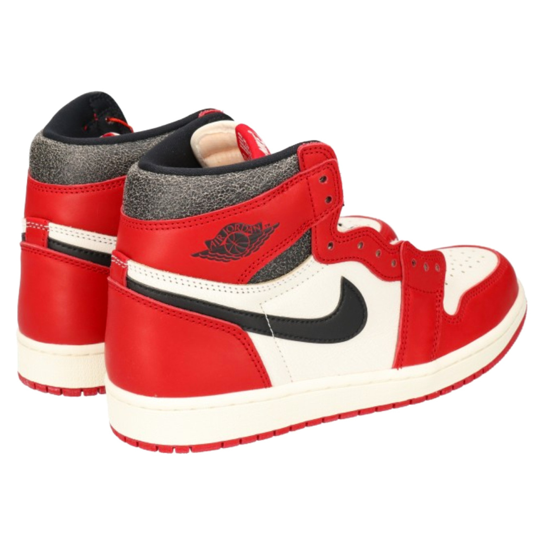 NIKE ナイキ AIR JORDAN1 RETRO HIGH OG CHICAGO LOST & FOUND エアジョーダン 1 ハイカットスニーカー シカゴ ロスト ファウンド ホワイト/レッド DZ5485-612 27.5cm/US9.5