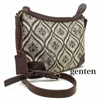 genten - 【未使用級】ゲンテン ショルダーバッグ ジャガード