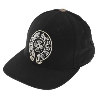 クロムハーツ(Chrome Hearts)のCHROME HEARTS クロムハーツ BASEBALL TRUCKER/ベースボールトラッカー ホースシューロゴキャップ ブラック(キャップ)