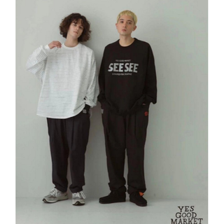 YGM × SEE × S.F.C ラグラン クルーネック スウェット XL