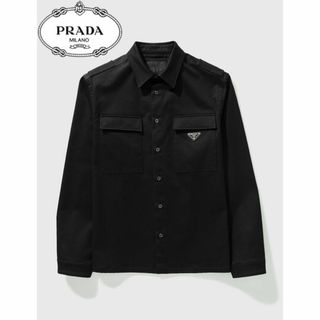 PRADA 2016FWコレクション L/S コットンシャツ サイズM 未着用