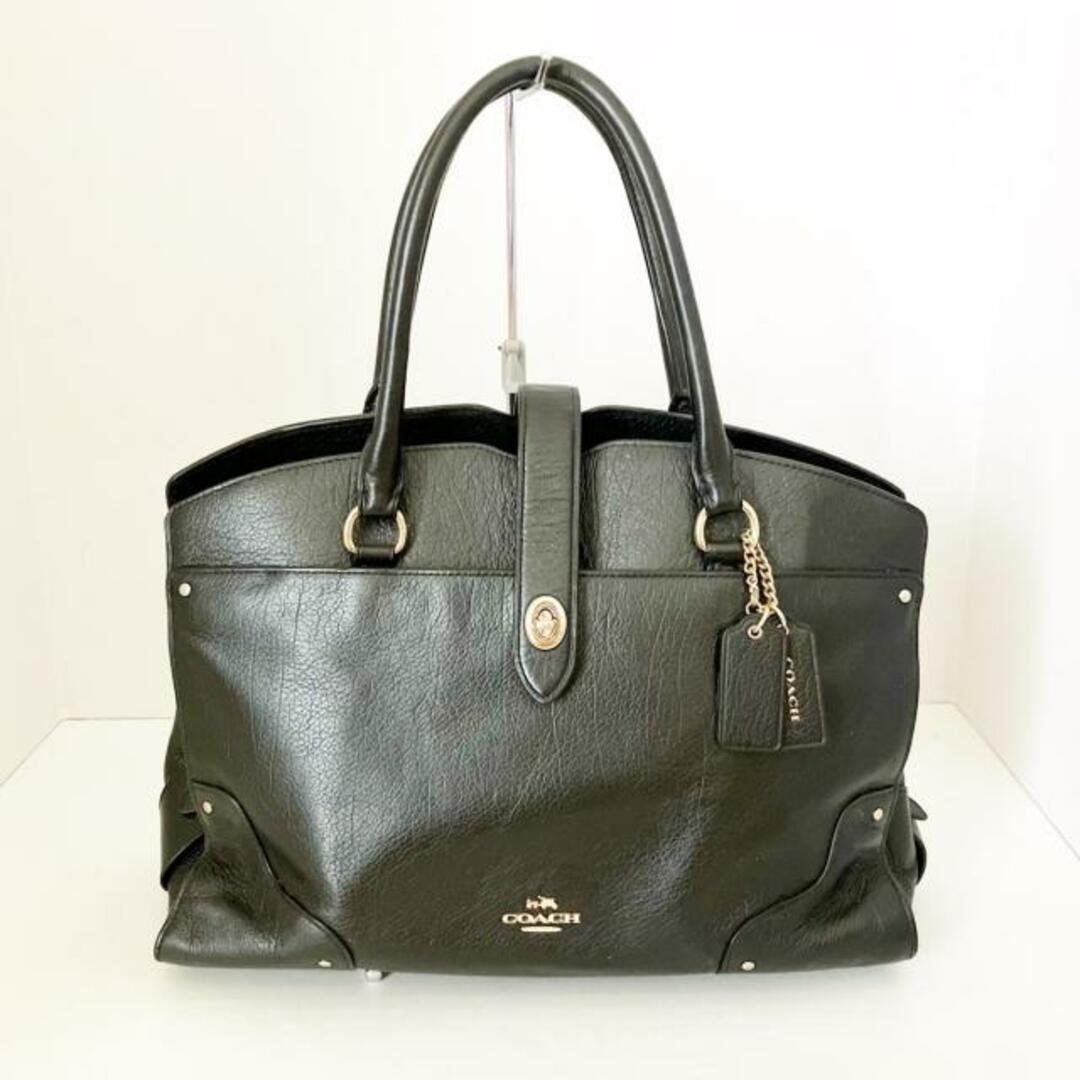 COACH - コーチ ハンドバッグ - 37167 黒 レザーの通販 by ブラン