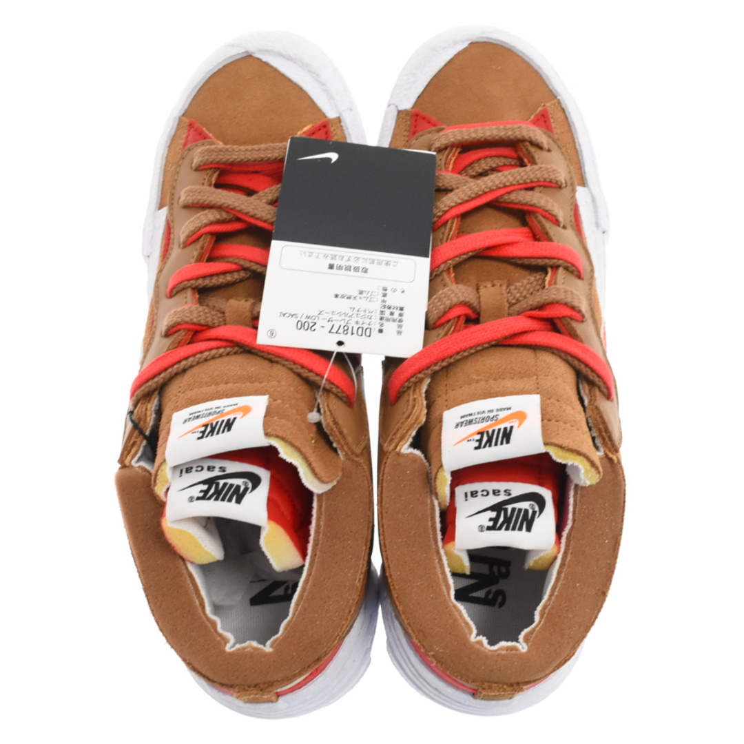 NIKE - NIKE ナイキ ×SACAI BLAZER LOW BRITISH TAN DD1877-200 サカイ